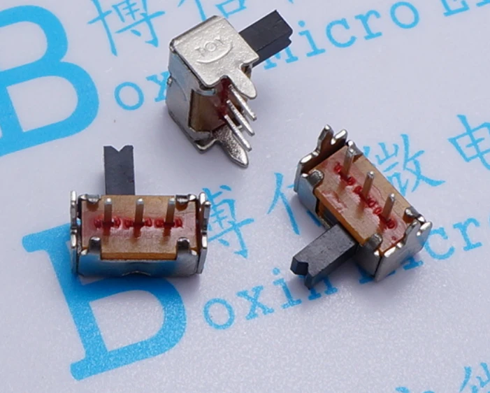 

50pcs/lot SK12D07 two toggle switch side dial SK12D07VG4 side slide switch side Toggle