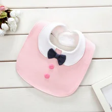 1 шт. Lytwtw's Baby Tie, детские нагрудники, Слюнявчики для новорожденных мальчиков и девочек, одежда для кормления, водонепроницаемый мягкий фартук для малышей, подарок