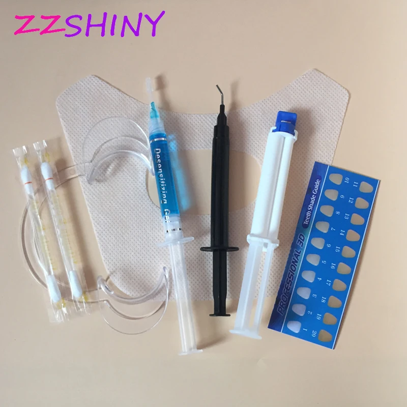 

Professional Dual Syringe Teeth Whitening Kit 35% Hydrogen Peroxide with Dual Syringe Strongest Gel CE