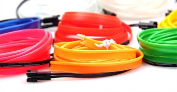 

3 Meter car styling light LED Strip Lights EL Wire For Volvo s80L S40 S60 S80 XC60 XC70 XC90 C30 C70 V40 V50 V60 V7 accessories