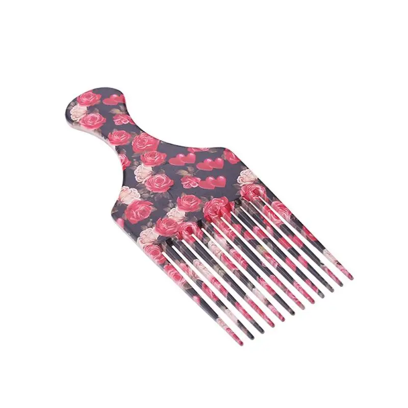 Профессиональная щетка для волос для женщин, пластиковая расческа для волос, массажная вилка для волос, широкая зубная щетка для завивки, щетка для укладки, инструмент