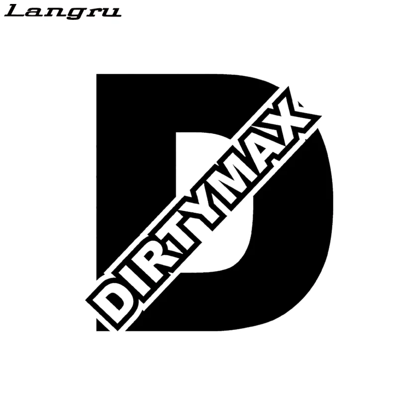 Виниловая наклейка Langru Dirtymax интересная для стайлинга автомобиля турбо дизельный