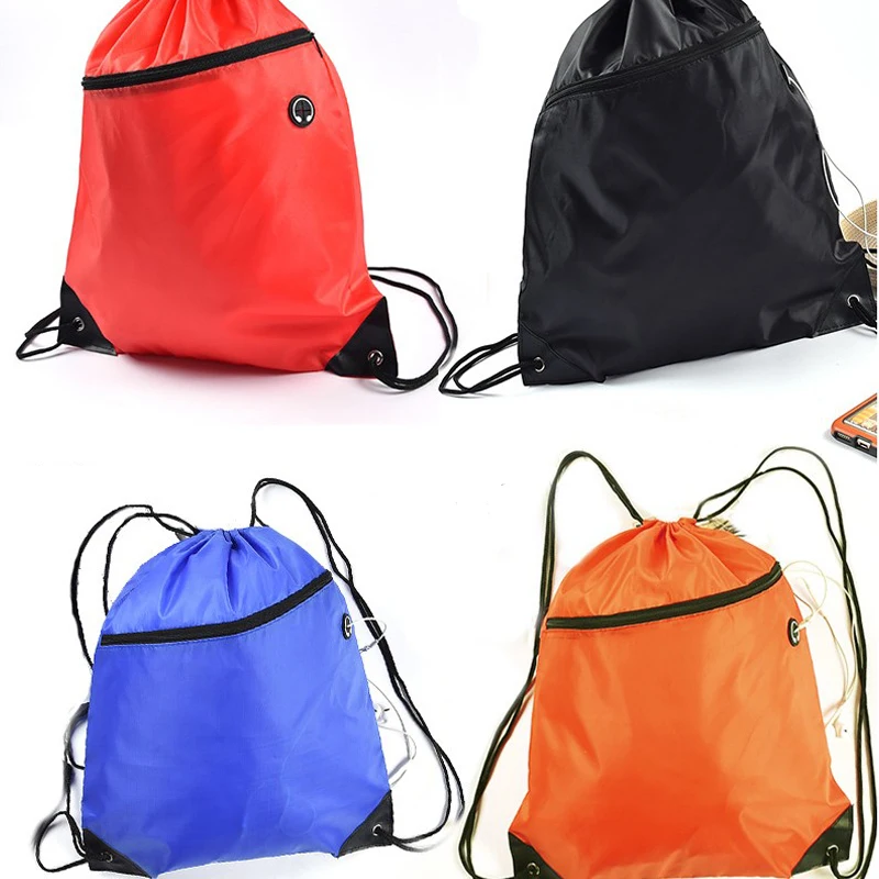BalleenShiny полиэфирный рюкзак на шнурке, сумки для хранения, Тканевая обувь на молнии, органайзер для путешествий, спортивный мешок, сумки