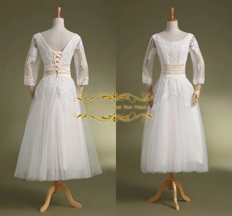

Fashion Hot Sexy Scoop Elegant Charming A-Line Wedding Dress Bridal Gowns Dress Appliques Vestidos De Novia