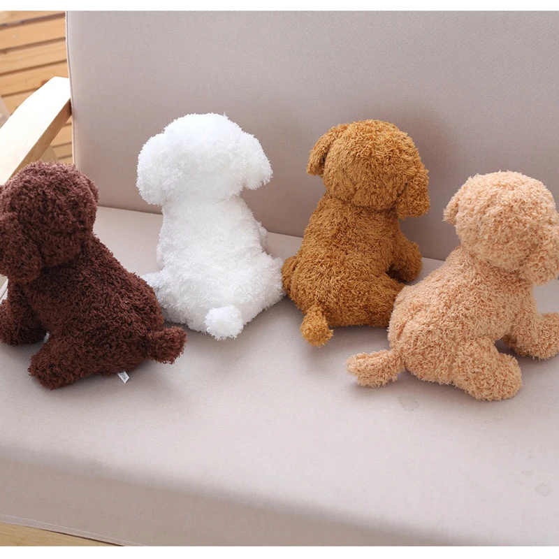 18cm Cute Simulation Dog Plush Toy Puppy Doll Teddy Dog Kids Toys 