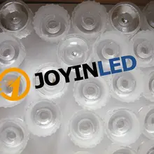 100 шт./лот светильник с высоким коэффициентом пропускания 92% диаметр 20 мм водонепроницаемый PMMA led объектив 30/45/60 градусов оптический объектив с держателем