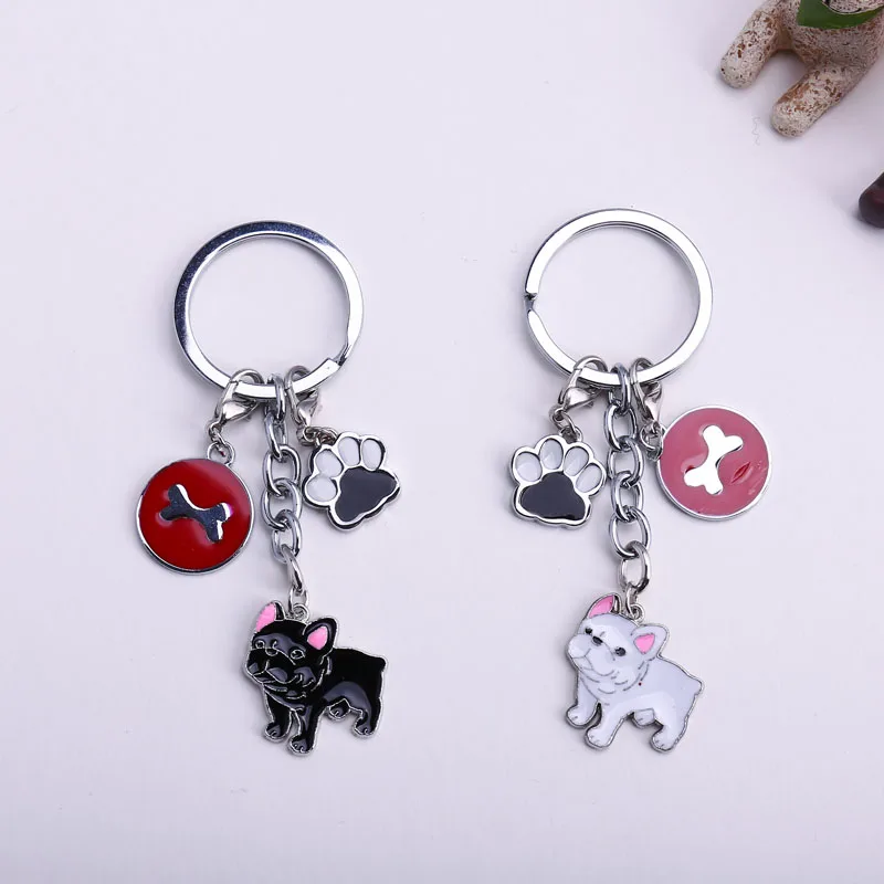 diy charm keychain new diy bulldog key chain dogs key ring pom jewelry bag charm keychain diy charm keychain new diy bulldog key chain dogs key ring pom jewelry bag charm keychain