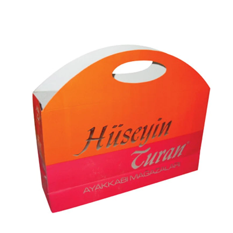 luxury paper bags with die cut handle