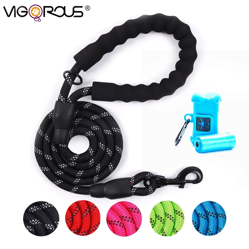 

Reflective Dog Leash Rope For Small Large Dogs Adjustable Taining Nylon Leashes For Dogs Cats Puppy Dog Lead Leash Rope JW0056