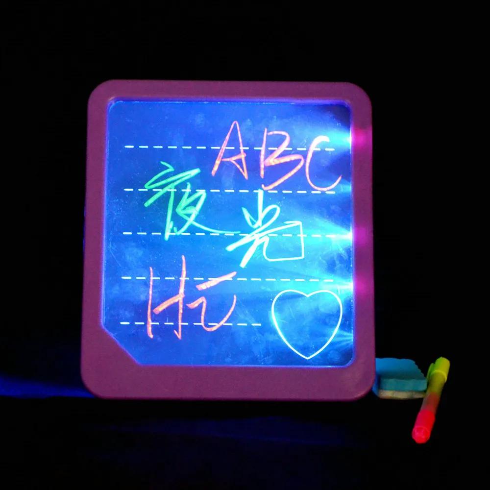Акриловый светодиодный светильник для рисования, специальная головоломка, обучающая игрушка, подарки для детей, детей, творчества, воображения