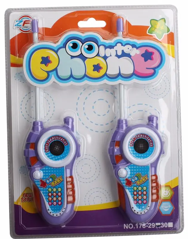 

Outdoor Kid Toys 2pcs Children Portable Walkie Talkies 2-Way Radio 300M Range Kids Child Mni Handheld Toys Walkie Talkie Boy Toy