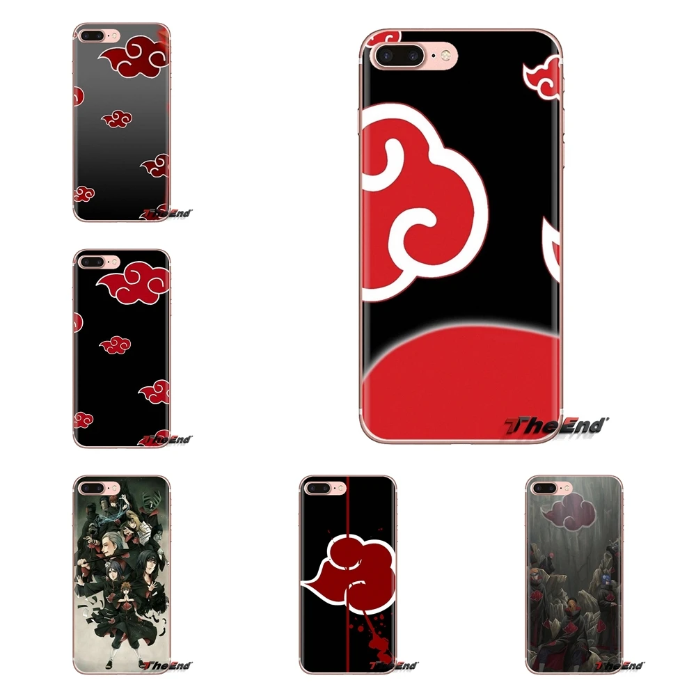 Прозрачный мягкий чехол для iPod Touch Apple iPhone 4 4S 5 5S SE 5C 6 6S 7 8 X XR XS Plus MAX Anime Naruto Akatsuki |