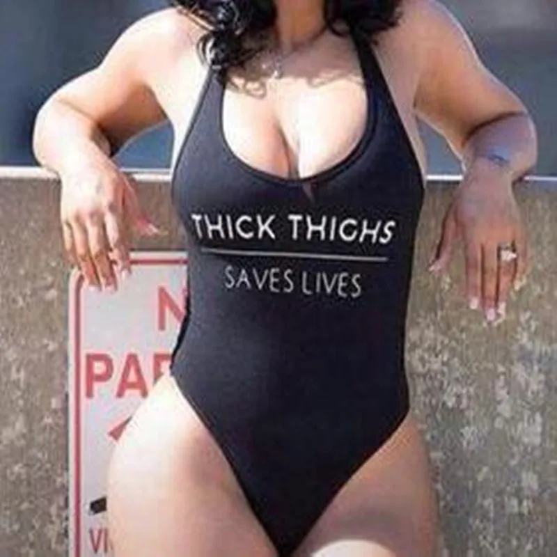 thigh high cut one piece bathing suits