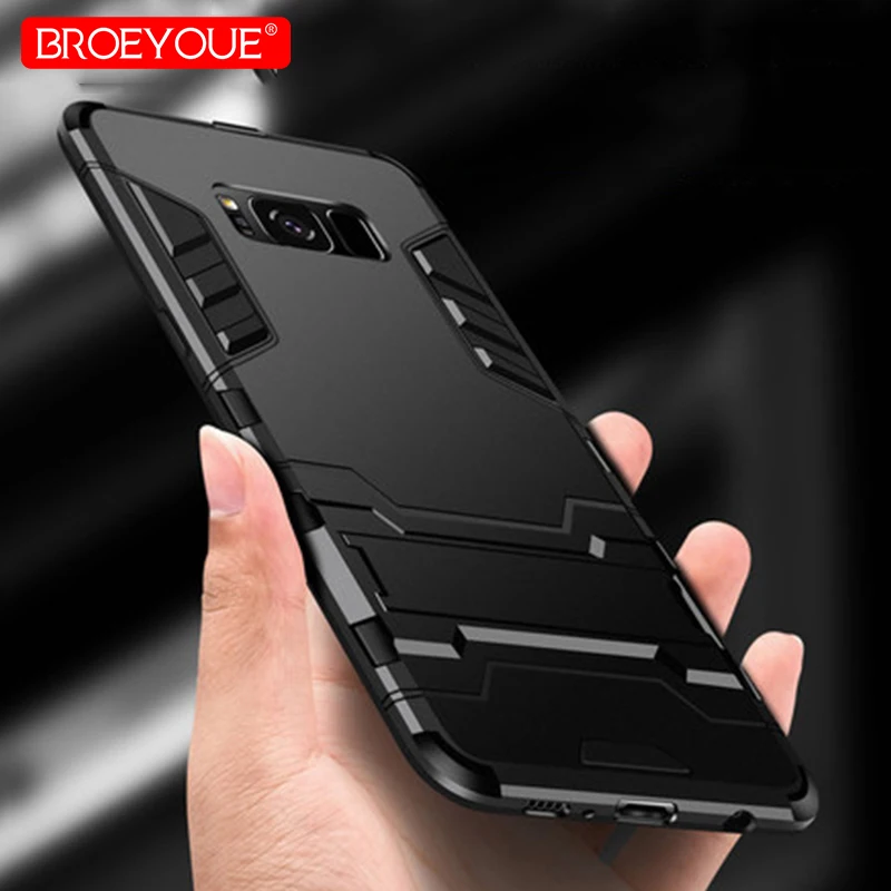 

Shockproof Case For Samsung Galaxy S8 Plus S9 Plus Note 8 9 Armor Cover For Samsung A7 2018 A5 A8 J4 J6 A6 Plus 2018 Black Case