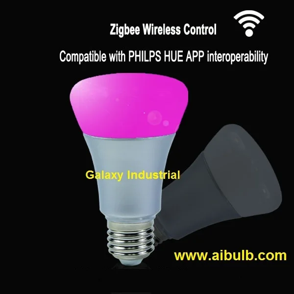 2015 NEW Arrival ZigBee Smart Bulb Compatible With Hue ...