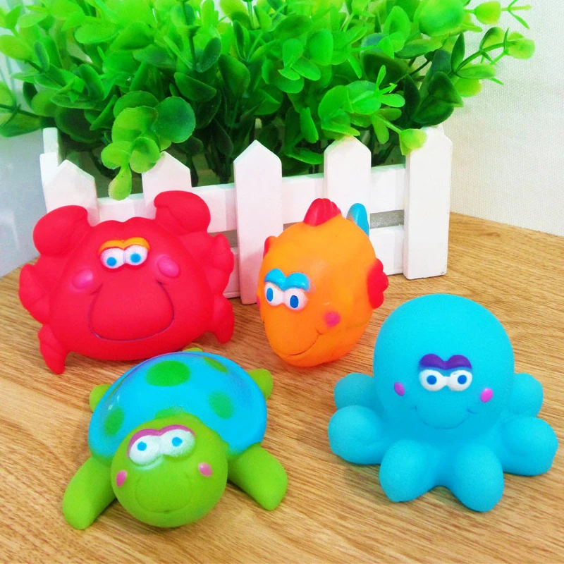 squid bath toy