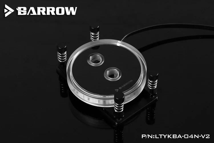  Barrow LTYKBA-04N-V2 Für AM4 CPU Wasser Blöcke LRC RGB v2 Acryl Micro schneiden Micro wasserstraße 