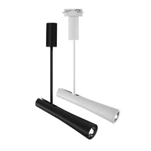 1 шт. 12 Вт 7 Вт Светодиодный светильник на рельсах Точечный светильник s светодиодный светильник отслеживающее устройство точечные светильники COB лампа для выставки магазина