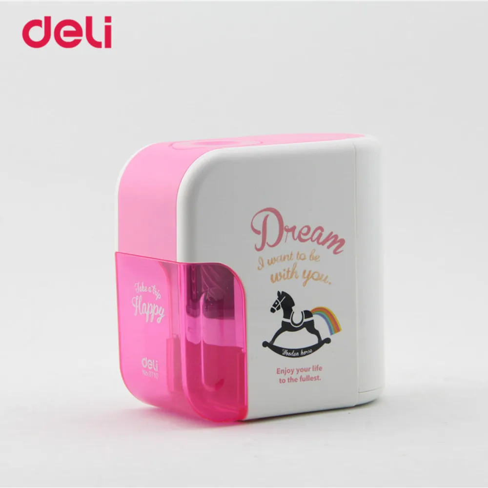 

2017 New Electric pencil sharpener for school supplies office kawaii horse creative Automatic pencil sharpener for WJ-XXWJ366-