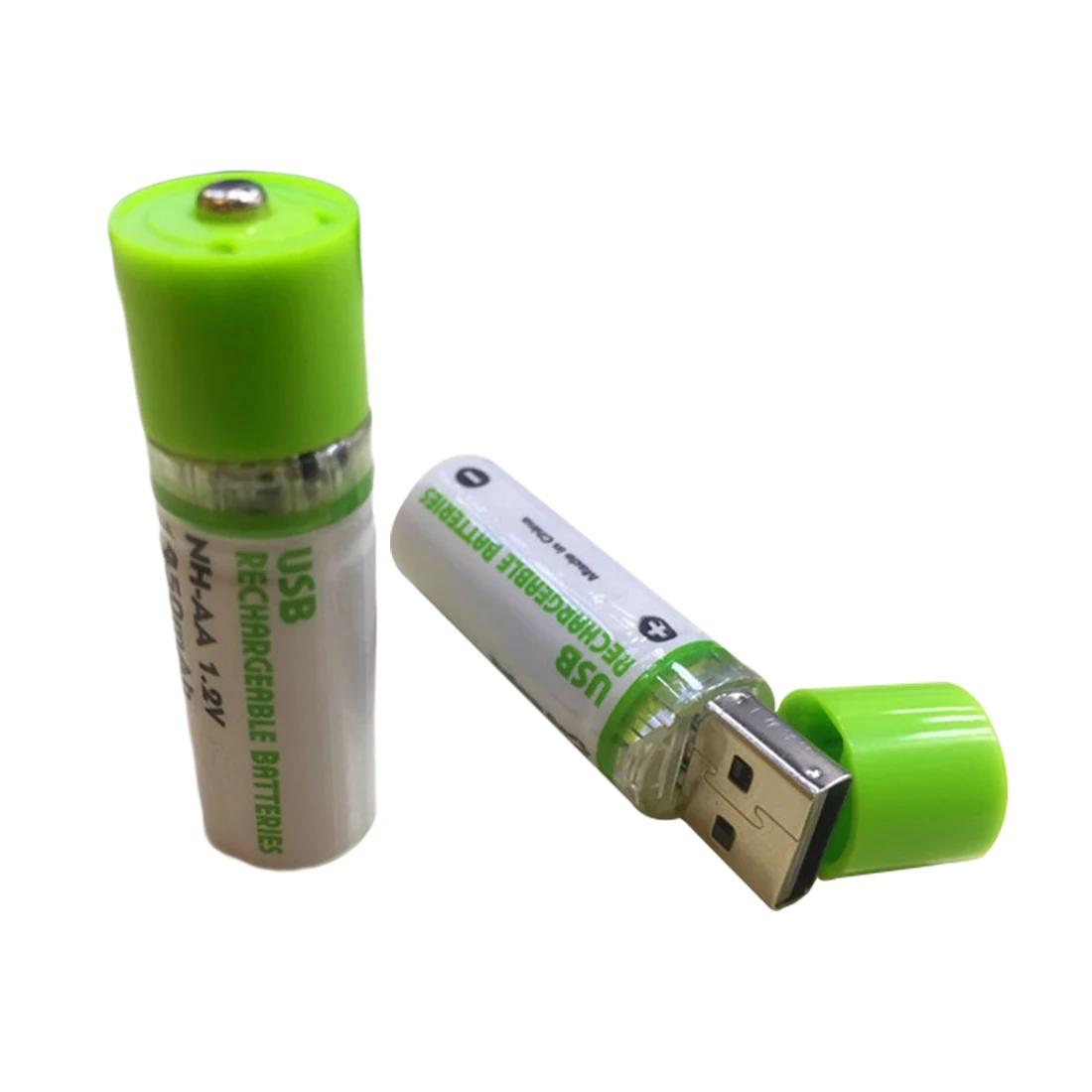 Centechia хорошая 2 шт AA батарея Nimh AA 1,2 V 1450MAH перезаряжаемая батарея Ni-MH USB AA 1450MAH