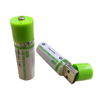 

2Pcs usb rechargeable battery Centechia Good Sale AA Battery Nimh AA 1.2V 1450MAH Rechargeable Battery NI-MH USB AA 1450MAH