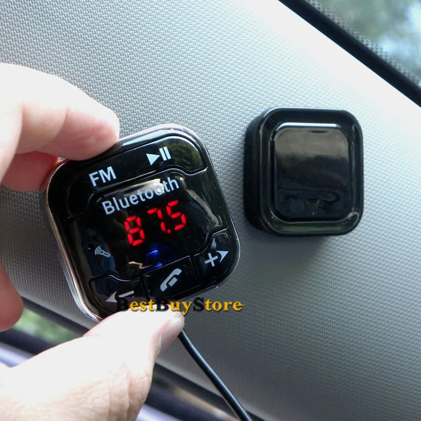 XCGaoon Bluetooth 4 0 автомобильный комплект громкой связи mp3 плеер FM передатчик поддержка