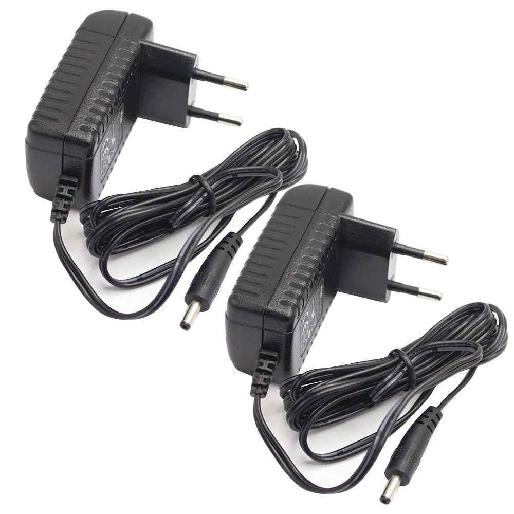 

2PCS Adaptor Charger EU Standard Plug Adapter Socket AC 100-240V DC 5V 1A for BILLFET Audio&Video Baby Monitors jlt-D3000;8035