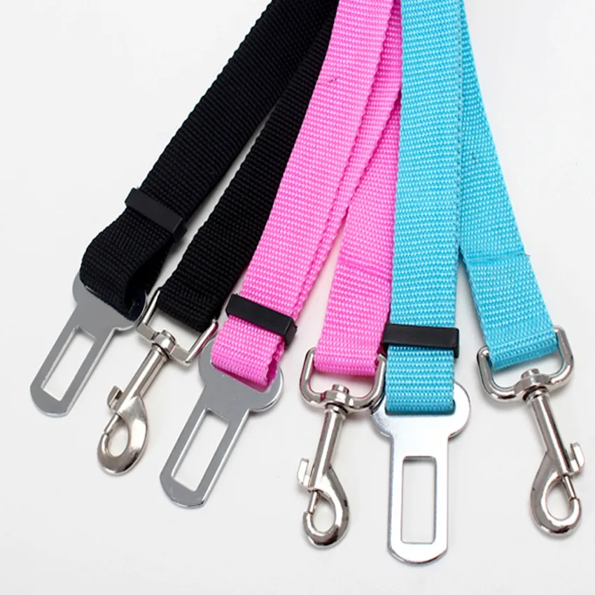 Adjustable Pet leashes / dog car safety Seat belts Collars/ buckles / Car Harness / car fixed