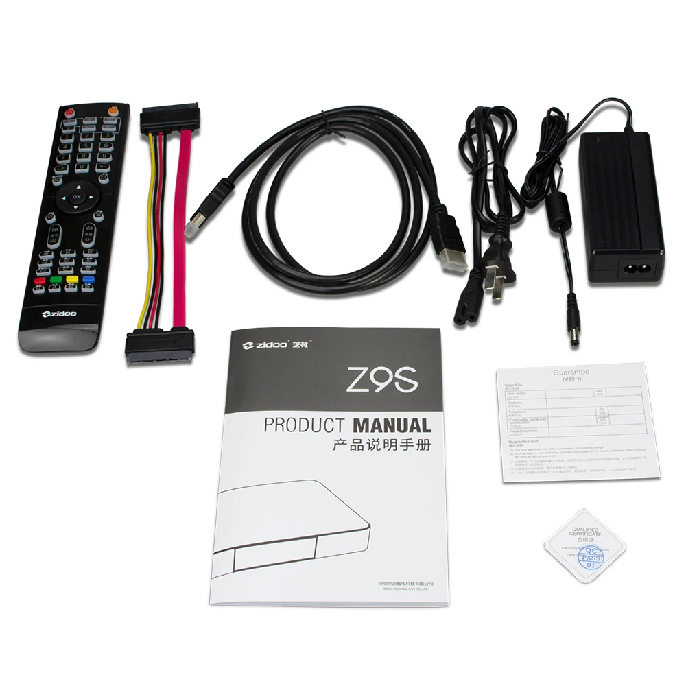 Zidoo Z9S Media Player 4 K Smart TV Box Android 7,1 sistema NAS 2 GB DDR 16 GB eMMC conjunto caja superior HDR Android Top caja HDR 10Bit TVbox - 6