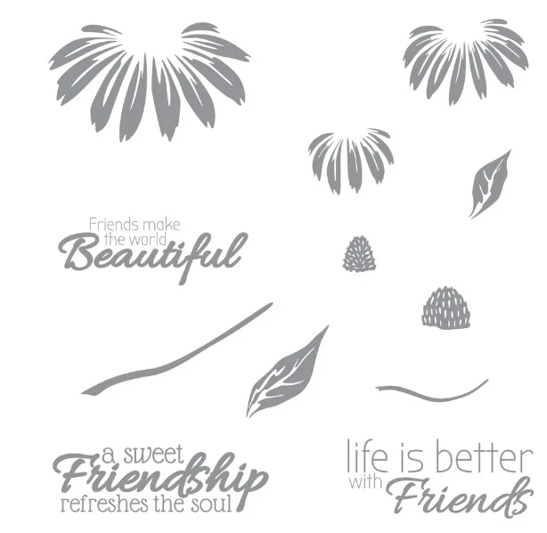 

Flower petal Transparent Clear Stamps / Silicone Seals for DIY scrapbooking photo album/Card Making