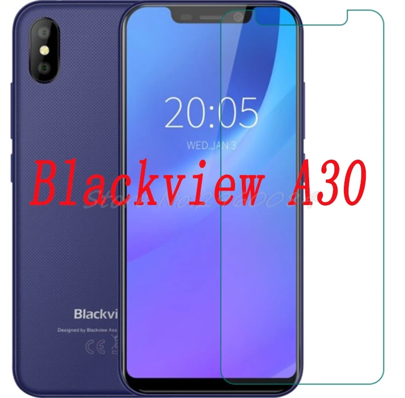 Закаленное стекло 9H для смартфона Blackview A30 2 шт. защитная пленка экрана телефона |