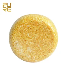 PURC имбирный Шампунь Бар увлажняющий глубокое очищение Уход за волосами мыло 60 г без химических веществ или консервирующих веществ P53