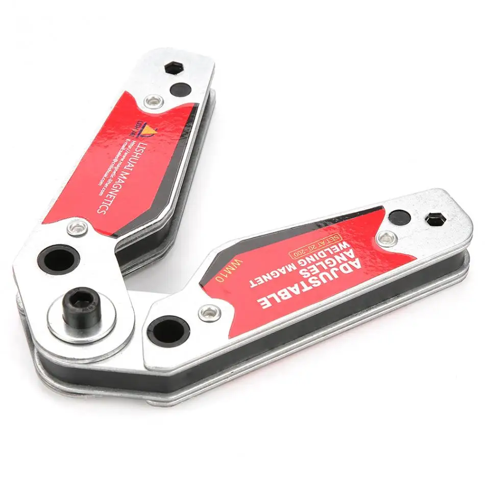 Cheresouse Welding Magnetic Holder 20°-200°Adjustable Angles Welding Magnet Strong Magnetic Adsorption Surface Welding Holder Welder Tool Accessories Cheresouse Welding Magnetic Holder 20°-200°Adjustable Angles Welding Magnet Strong Magnetic Adsorption Surface Welding Holder Welder Tool Accessories