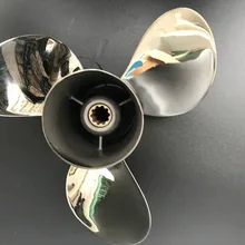 9 7/8x13 для 20hp-30hp parsun винты для Лодка двигатель 10 зуб parsun наружные лодочные моторы винт из нержавеющей стали