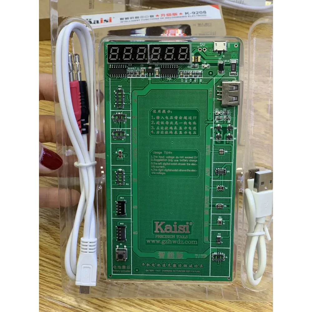 Плата для активации аккумулятора телефона Kaisi зарядный usb кабель iPhone 4 8X VIVO Samsung