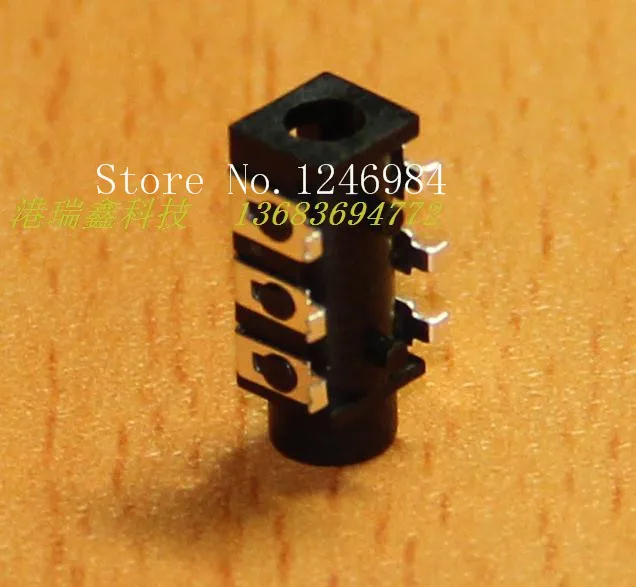  SA Two channel stereo headphone jack SMD surface mount connector socket ST 019 Hong Kong Ruixin Earphone Jack 200pcs lot