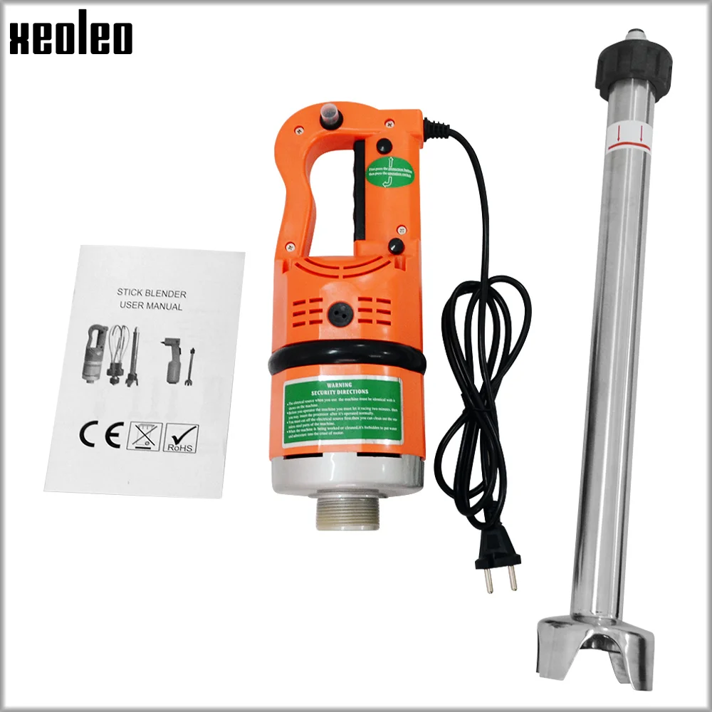 XEOLEO Kommerziellen Hand mixer 1000W Heavy duty Stick bar Sion Blender Rührer maschine Maischen maschine für Suppe/smoothie