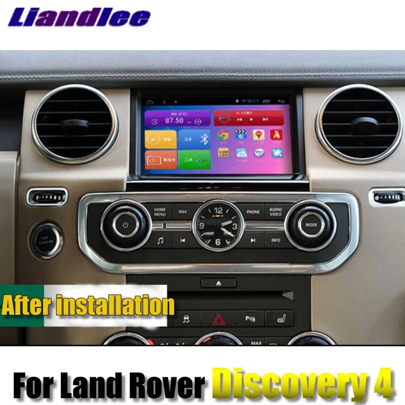 Liandlee автомобильный мультимедийный плеер NAVI CarPlay для Land Rover Discovery 4 L319 для Range Rover 2009~ радио Wifi gps навигация