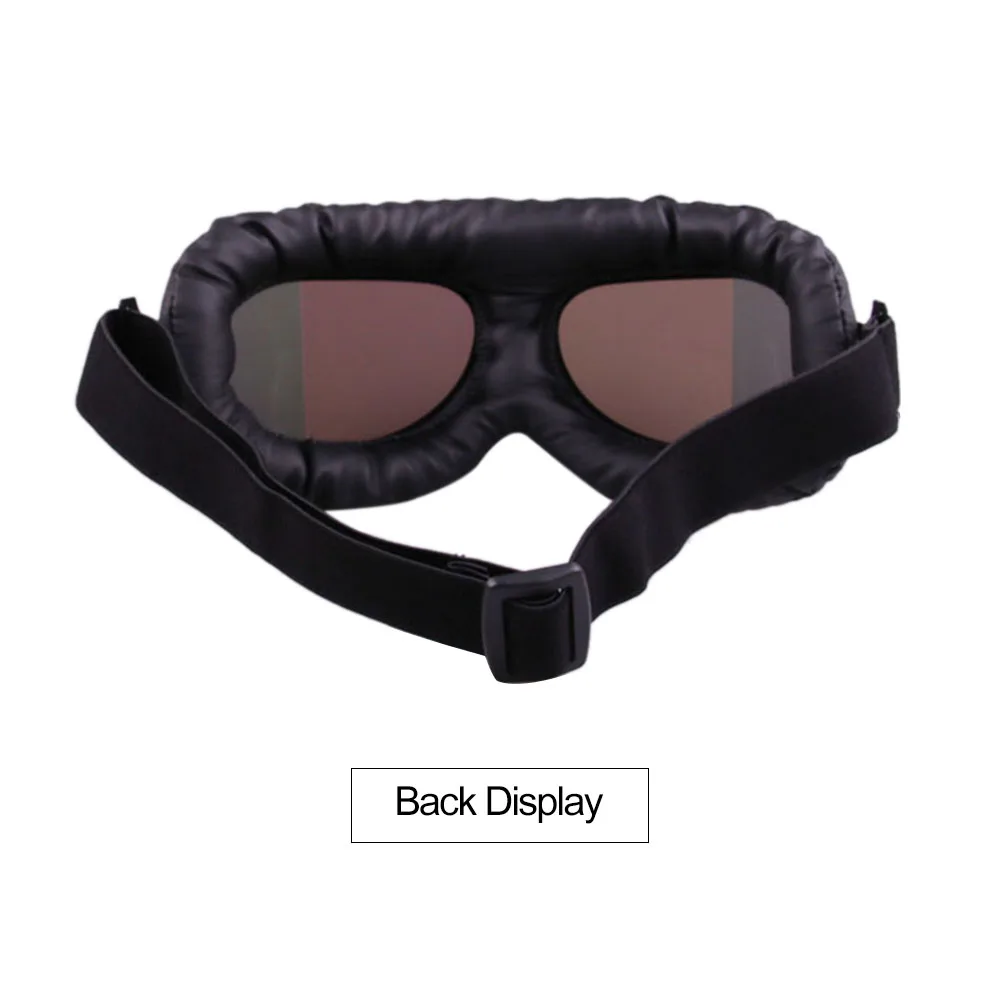 Ретро защитные очки для мотоциклов Мотоцикл Скутер очки Велоспорт Защита глаз пыленепроницаемые велосипедные очки