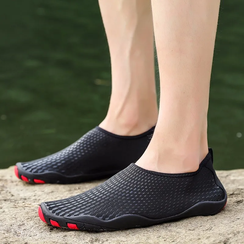 

Beach Braefoot Shoes Summer Water Sports Swimming Shoes Men Women Swim Trainning Auqa Shoes Kids Swim Shoes Sock Sandals Slip On
