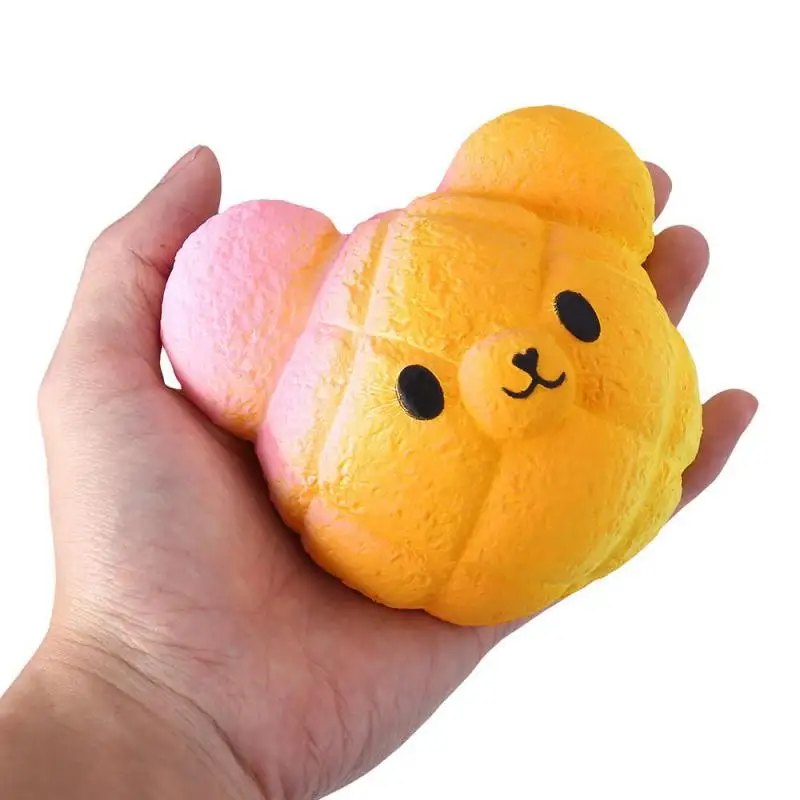 Kawaii, с героем мультфильма медведем skuishy animales медленно поднимающийся крем Ароматические Снятие Стресса Игрушка антистресс в виде панды F1