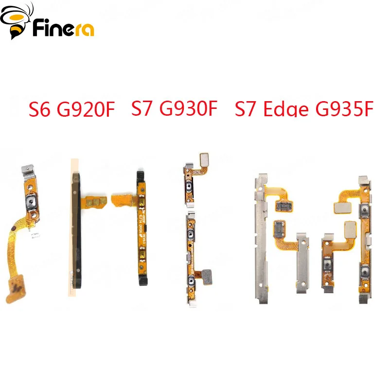 

For Samsung Galaxy S6 G920F/S7 G930F/S7 Edge G935F Power Flex Switch On / Off Button& Volume Flex Cable Ribbon