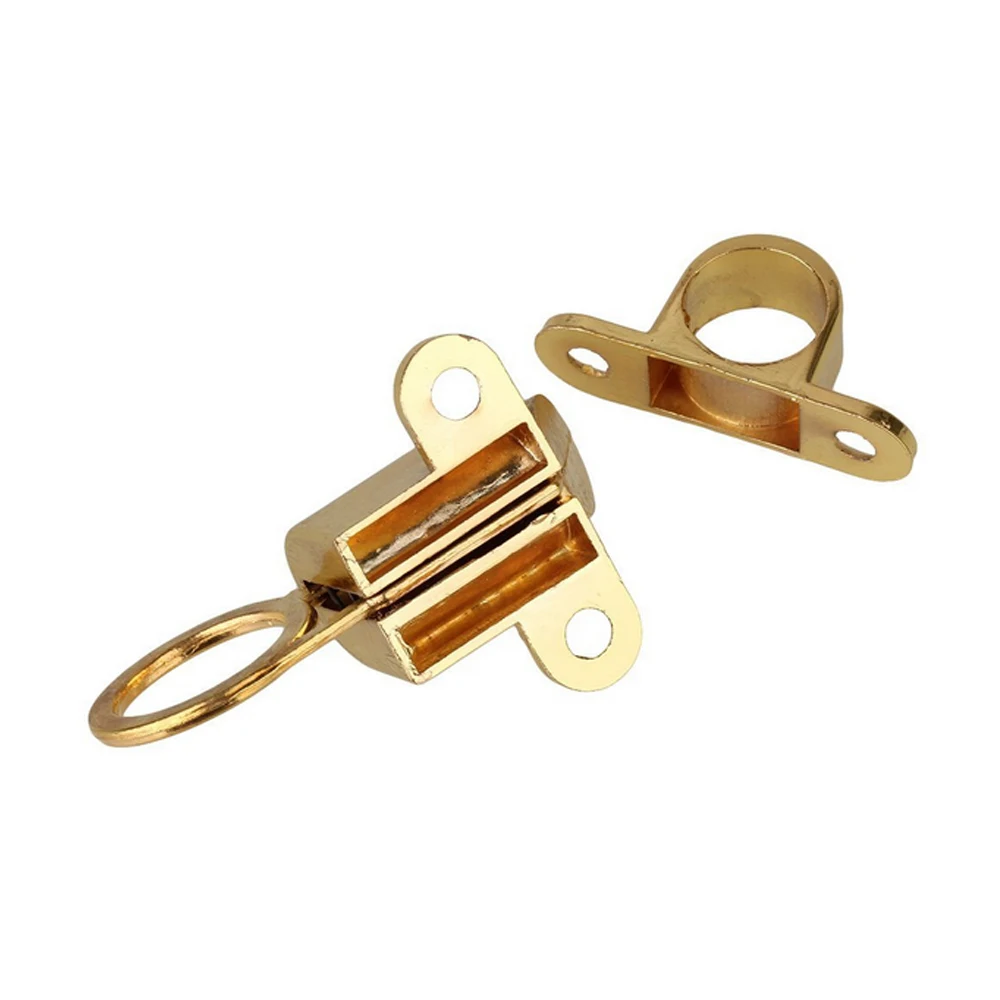 

Golden Household Office Security Spring Slide Bolt Zinc Alloy Window Door Latch Lock Self Closing Silver or Gold