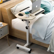 Portable Adjustable Laptop Desk Folding Rotate Standing Bed Sofa Tray Notebook Table Lifting Mobile Pad Computer Foldable Desk simple fashion laptop table creative foldable computer desk portable bed studying notebook desk for sofa bed ventilador portatil