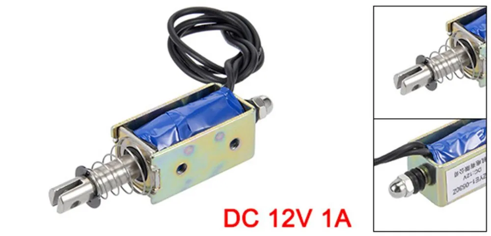 Dc 12 В 1A 10 мм двухтактный тип открытой рамки электромагнита 30 x 15 14 ( д * т ) скидки до