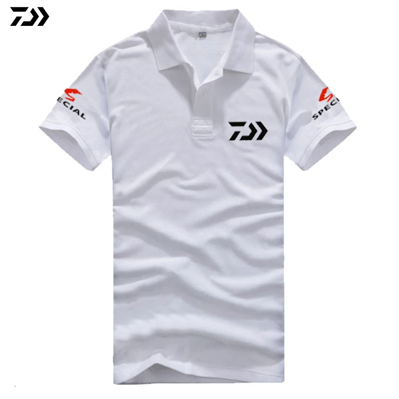 Roupas de Pesca Roupas de Secagem Rápida de Manga uv de Proteção Speicial Pesca Daiwa 2018 Verão t Camisa Respirável Anti Solar Curta 8 High Quality Esporte e Lazer