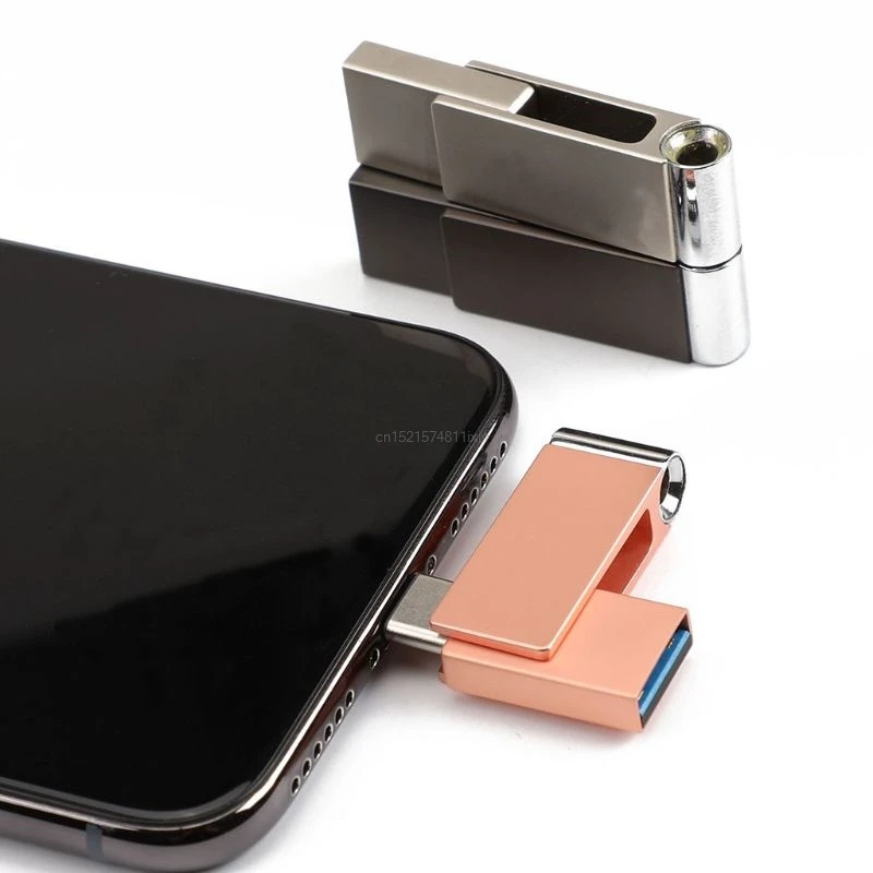 USB флэш-накопитель 3,0 USB C OTG Флешка 64 32 ГБ для samsung Galaxy S9 Plus Note 9 для Xiaomi Redmi5 карта памяти