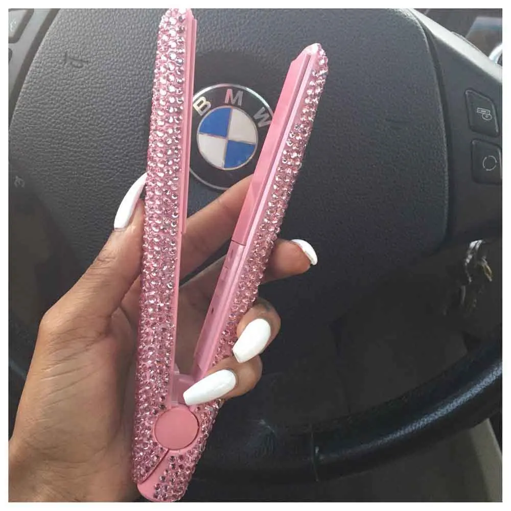 Mini hair straightener