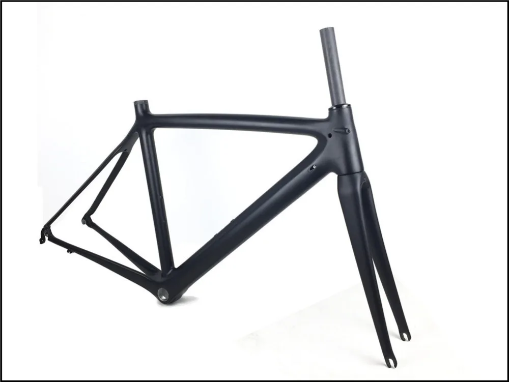 Cheap 2018 Newest T1000 Full Carbon Fiber Road Bike Frame UD Black Ultralight DI2 Carbon Road Bicycle Frameset BSA And PF30 Available 2