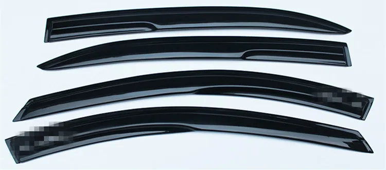 Для 2011- Защитные чехлы для сидений, сшитые специально для Volkswagen POLO Пластик оконный козырек Vent Оттенки Защита от солнца дождь дефлектор гвардии для нового Polo двери авто козырек 4 шт./компл